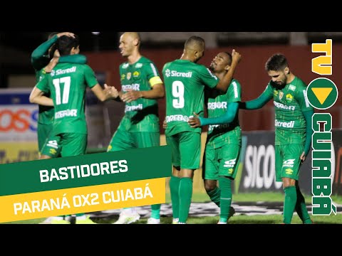 Bastidores - Paraná 0x2 Cuiabá