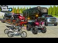 ALL BLACKED OUT LUXURY CAMPING SETUP LIFTED TRUCKS RZR FS22