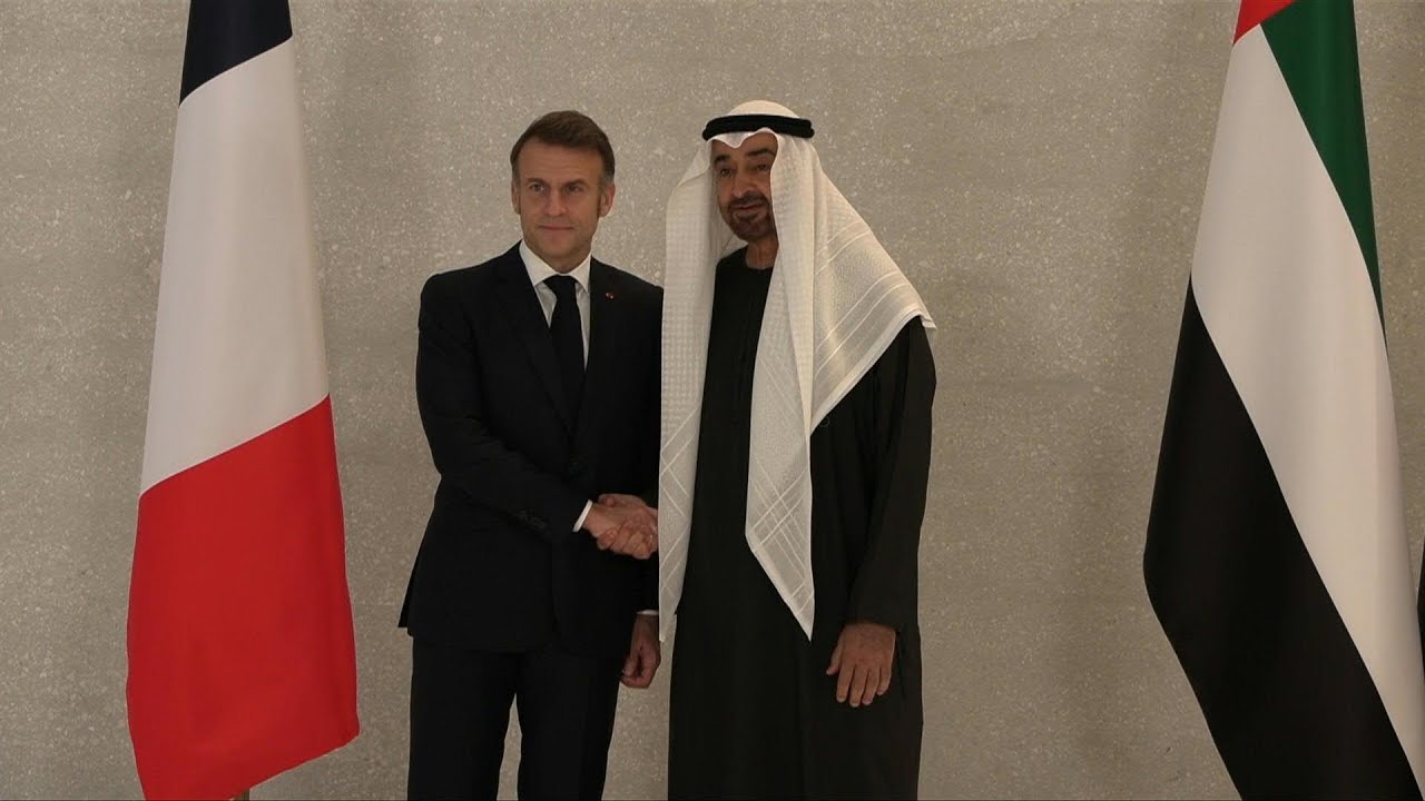 Video | France's Macron meets UAE counterpart in Abu Dhabi | AFP