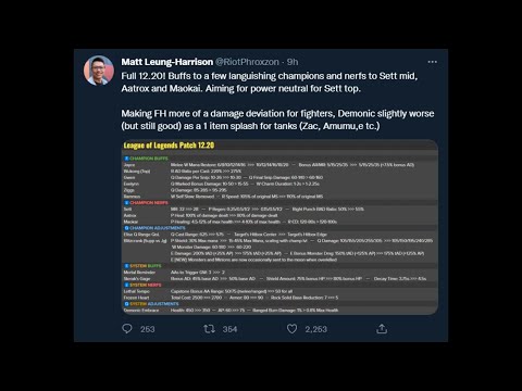 Another fantastic change by Riot!