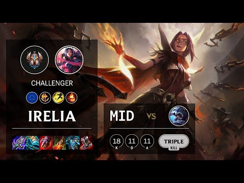 Irelia Mid vs Talon - EUW Challenger Patch 11.12
