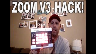 Video thumbnail for Zoom V3 HACK - Zoom V3 Vocal Processor Demo Review Hack by Christopher Michael Music