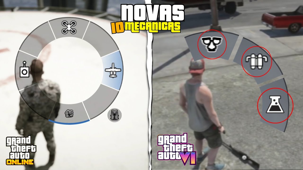 10 NOVAS MECÂNICAS do GTA 6 sendo TESTADAS no GTA ONLINE em 2024