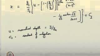 Mod-03 Lec-24 Gradually varied flow computations - part 1
