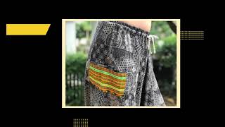 HR0725 Harem Pants Unisex Low Crotch Yoga Trousers