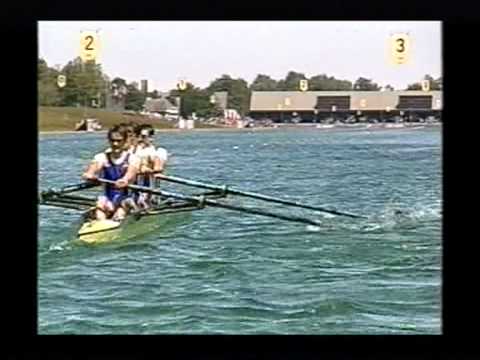 Men's lightweight coxless fours final, Munich rowing world cup event 2005