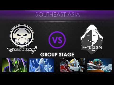 Execration vs Faceless - Kiev Major SEA Qualifier: Group Stage - @LyricalDota @EosinDota