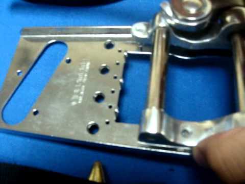 Vibramate V5TEAS w/ Dual Access saddles - EZ Bolt-On the Bigsby B5 on a Fender American Std Telecaster Bild 2