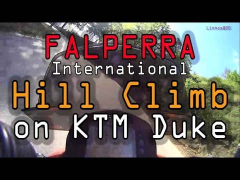 Rampa Falperra FIA International Hill Climb Circuit on KTM Duke 125 Laranjinha Moto,Braga Portugal
