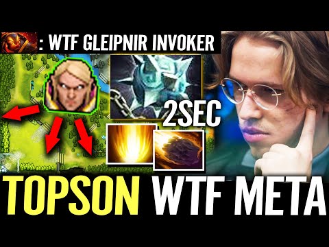 🔥 TOPSON New Meta for Lower Bracket — Invoker Gleipnir 2sec Root Combo Hard MID Comeback Dota 2 Pro