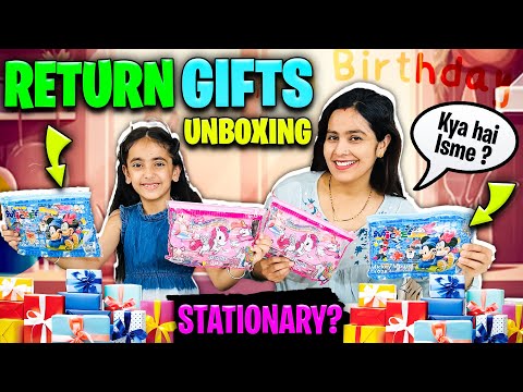 Return Gifts for Birthday | Return Gifts Idea | Stationery | Unicorn Stationery | Samayra Narula