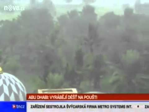 Ovládanie počasia v Emirátoch