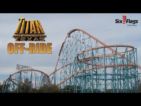 Off-ride footage of a Titan train