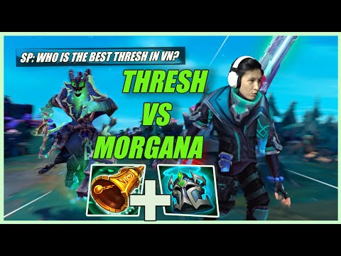 GÃ GẶP KÈO COUNTER CỨNG Ở BOT LANE, THRESH VS MORGANA