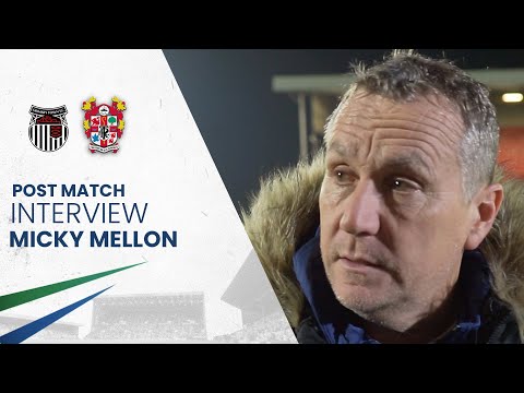 Post Match | Micky Mellon (Grimsby Town)