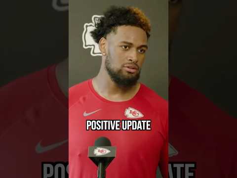Chiefs finally gave us some GOOD NEWS about Josh Simmons!
