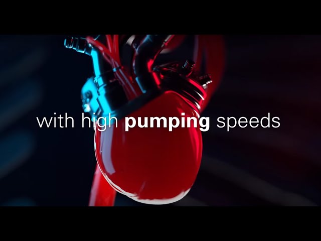 Erste Drehschieberpumpe für Massenspektrometer mit hermetisch dichtem Pumpengehäuse