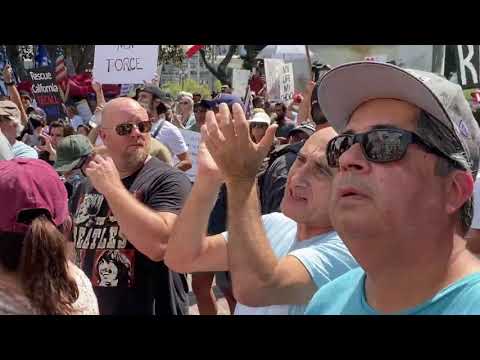 2021.08.14 - "STOP SOCIALISM, CHOOSE FREEDOM" AT L.A. CITY HALL
