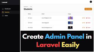 🎯 How to Make Admin Panel in Laravel Easily using Filament