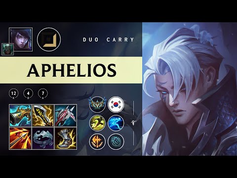 Aphelios ADC vs Ezreal - KR Challenger Patch 25.24