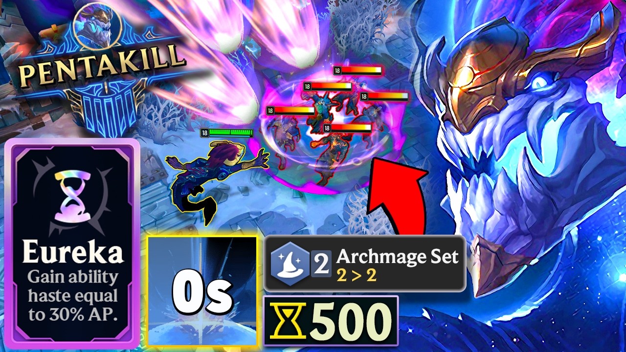 1 in a Billion Odds God Roll Aurelion Sol: World Record 0 Second Ult (PENTAKILL)