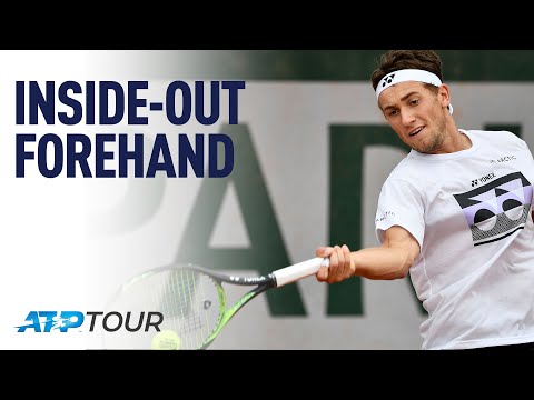 Inside Out Forehand With Casper Ruud | MASTERCLASS | ATP