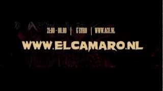 8 Februari - EL Camaro Vinyl Release - ACU Utrecht  ( + Rene SG & Coilguns )