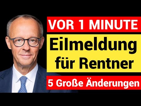 🔵 1 MIN AGO ❗️ Pension BREAKING NEWS from October 12, 2025 – 5 important changes for millions of ...