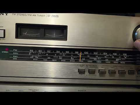 VINTAGE SONY FM/AM TUNER/MADE IN JAPAN image 6