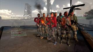 The Division characters background video for Left 4 Dead 2 main menu