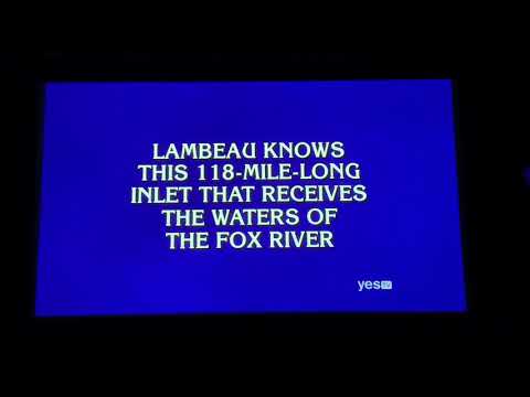 FUNNY MOMENT Double Jeopardy, Greatest of All Time Day 2, Game 2 - James BOOS the Green Bay (1/8/20)