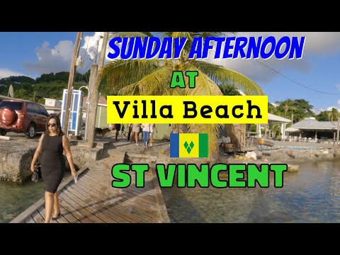 🇻🇨 St Vincent Villa Beach : The Perfect Place To Spend A Sunday Afternoon !!