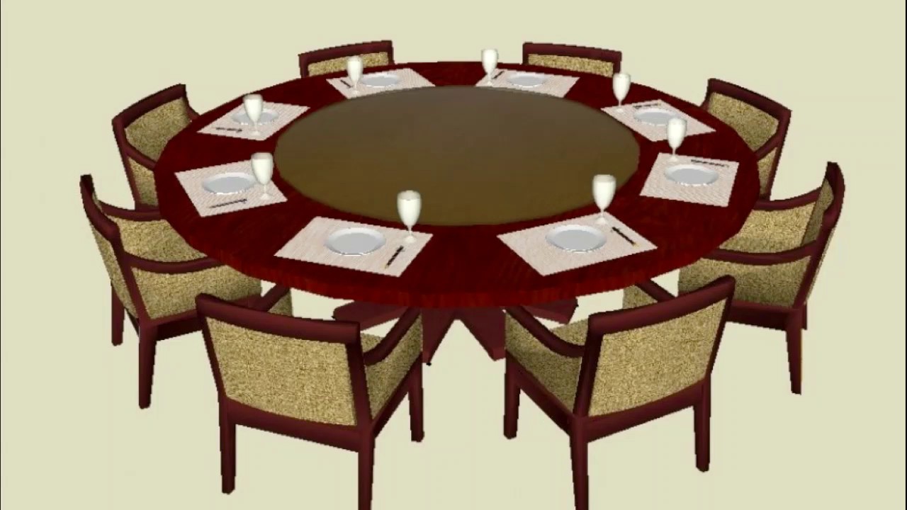 CREATIVE 3D DINING TABLE IDEAS | CADBULL FILES |