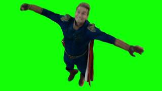 Homelander trying to fly — The Boys s5e8 green screen