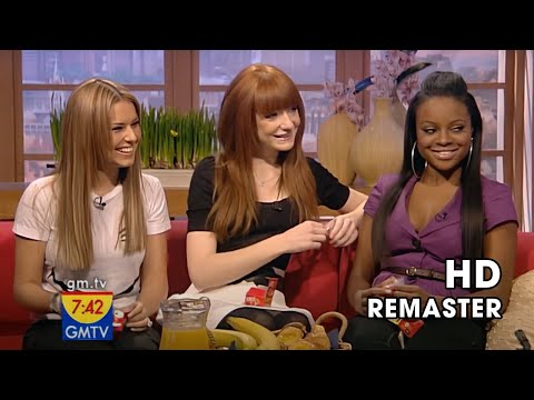 Cheryl Tweedy, Nicola Roberts and Keisha Buchanan - Interview at GMTV (2007) - HD REMASTER