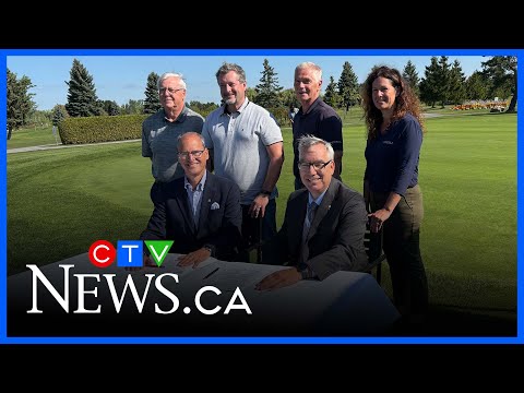 Dorval and Montreal airport sign agreement and preserve a golf course