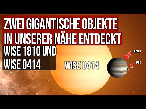 Two gigantic objects discovered near us - WISE 1810 and WISE 0414