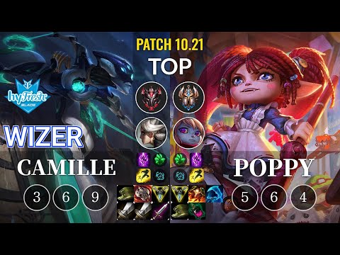 hyF Wizer Camille vs Poppy Top - KR Patch 10.21