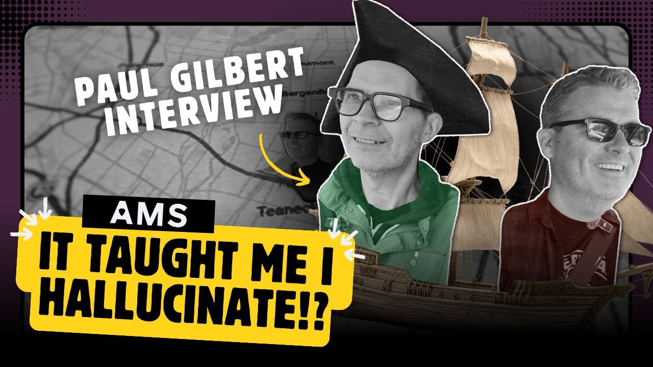 Paul Gilbert Opens Up About His Hearing Loss | AMS Interview - YouTube