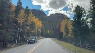 Driving down the western slope of Cottonwood Pass