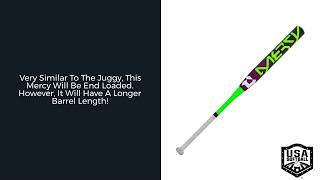 Video thumbnail: DeMarini Nautalai Jason Magnum 12" Endloaded USSSA 240 Slow Pitch Softball Bat: WBD2340010