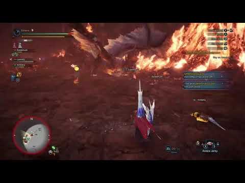MHW:I Lance & SA Mid fight, how to Lance agaisnt Alatreon