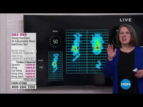 Sleep Number i8 Modular Base Queen Mattress Set