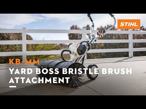 KB-MM YARD BOSS® with Bristle Brush Attachment  | STIHL