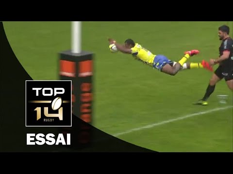 TOP 14 – Clermont - Toulouse: 32-23 Essai 1 Alivereti RAKA (CLE) – J13 – saison 2015-2016