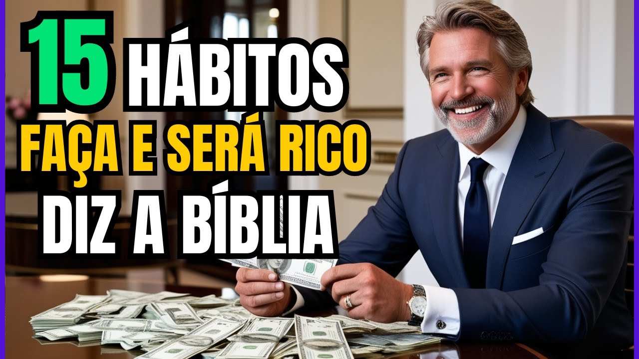 🟣Quando UM MILIONÁRIO Revela 15 HÁBITOS BÍBLICOS PARA PROSPERAR E ATRAIR MUITO DINHEIRO- Bob Proctor