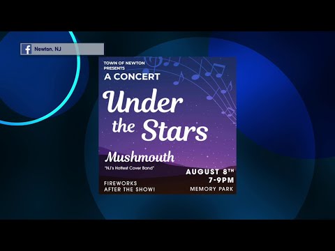 NJ Newton Concert Under the Stars