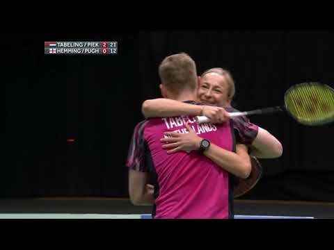 Match point - Tabeling / Piek vs Hemming / Pugh - XD, Final – Dutch Open 2022