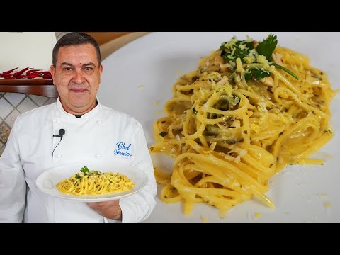 LINGUINE al LIMONE - La Ricetta CREMOSA e SEMPLICE da preparare
