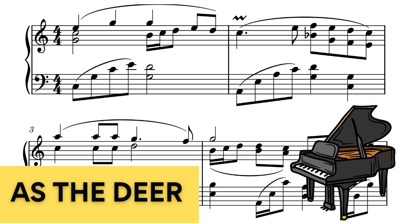 As the Deer | Easy Intermediate Arrangement